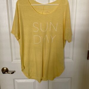 New Directions “Sun Day” Top, Size Medium